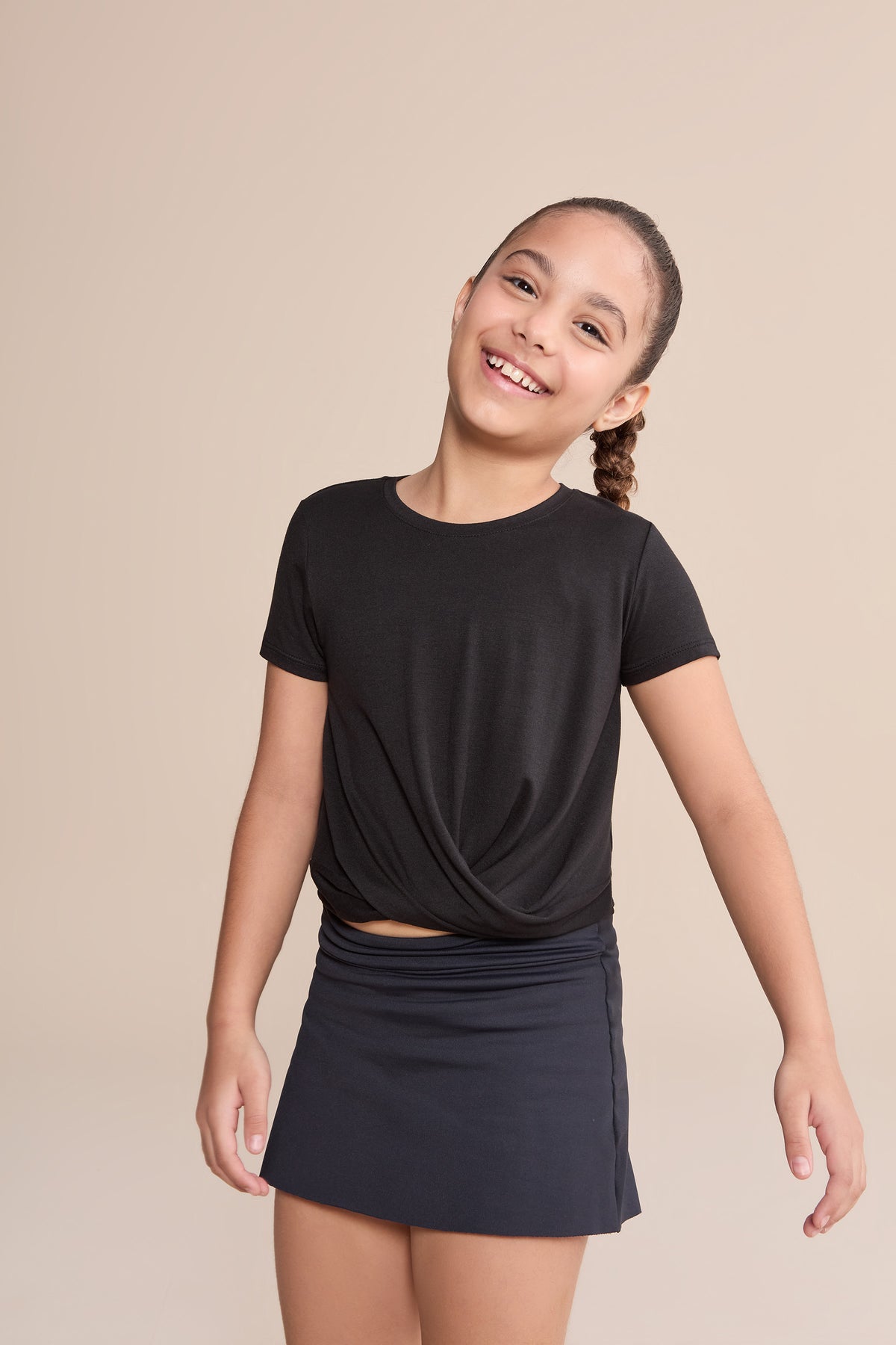 Twist Side Kids Top