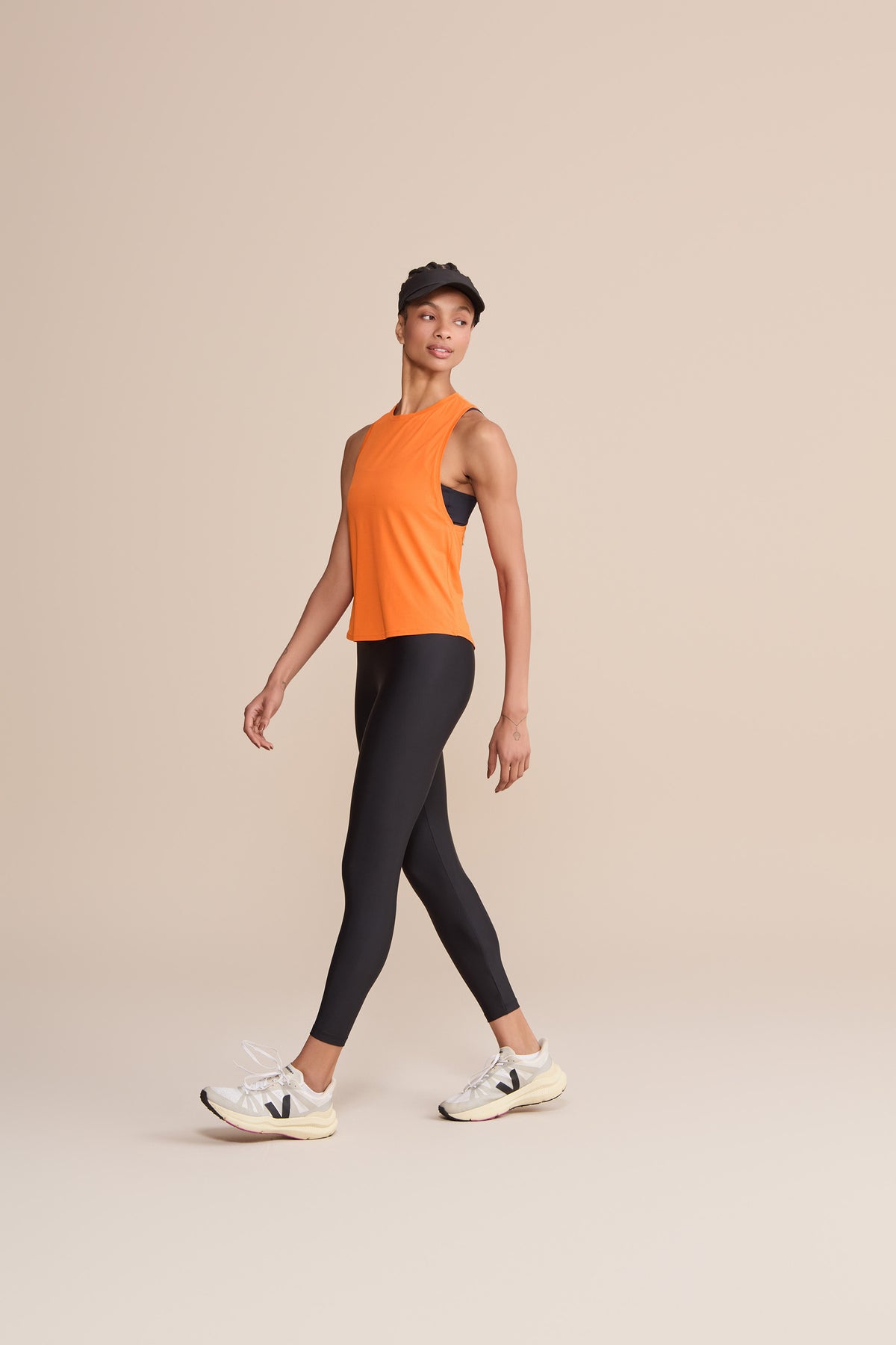 Long Cross Back Comfort Tank Top