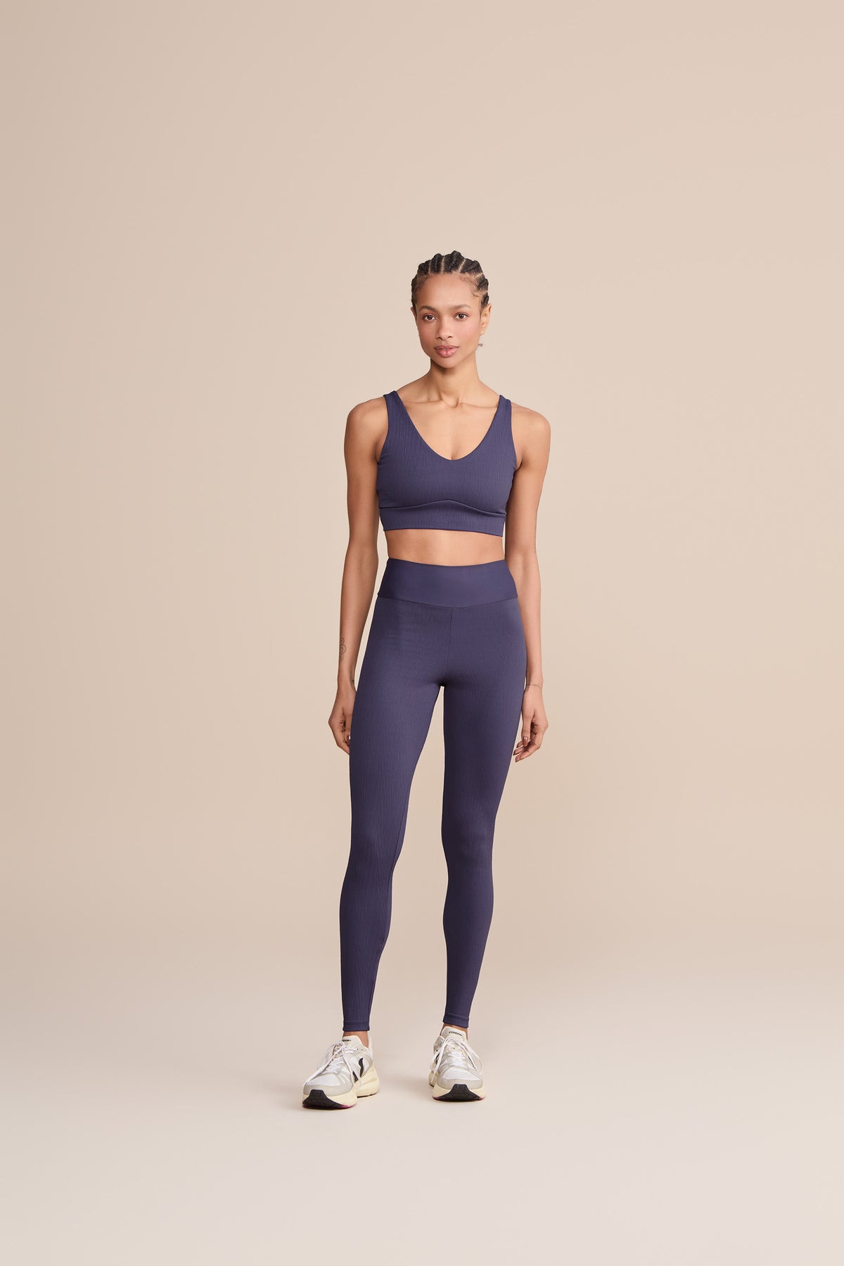 V Jacquard Fullness Sports Bra
