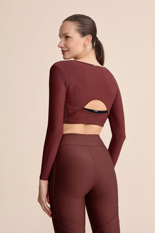 Air Move® Broad Cropped Top