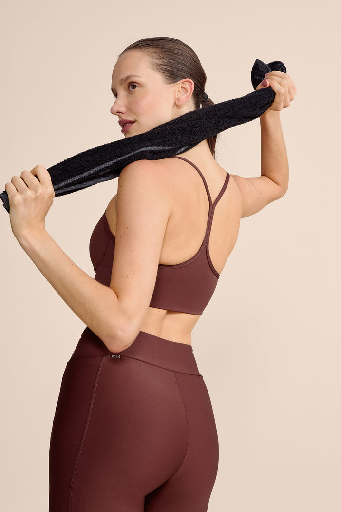 Stripe Mystery Softness Sports Bra