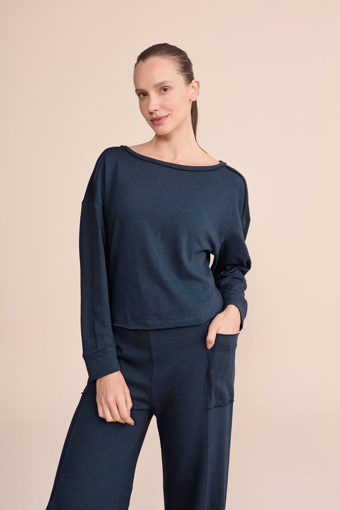 Slow Sweatshirt and Tank Top Set