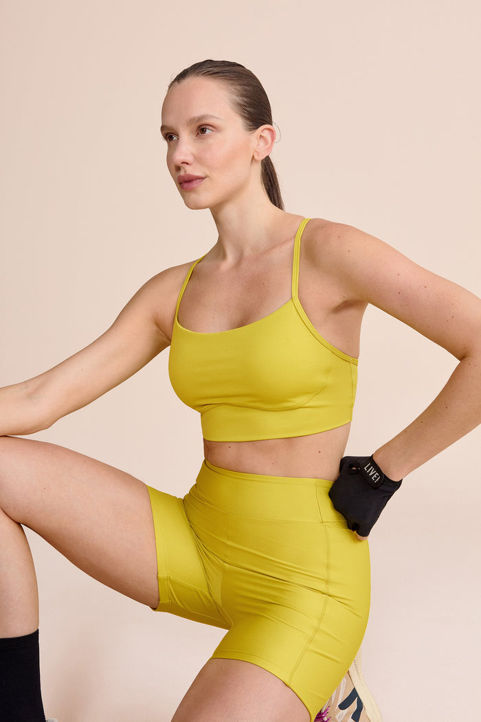 Stripe Mystery Softness Sports Bra