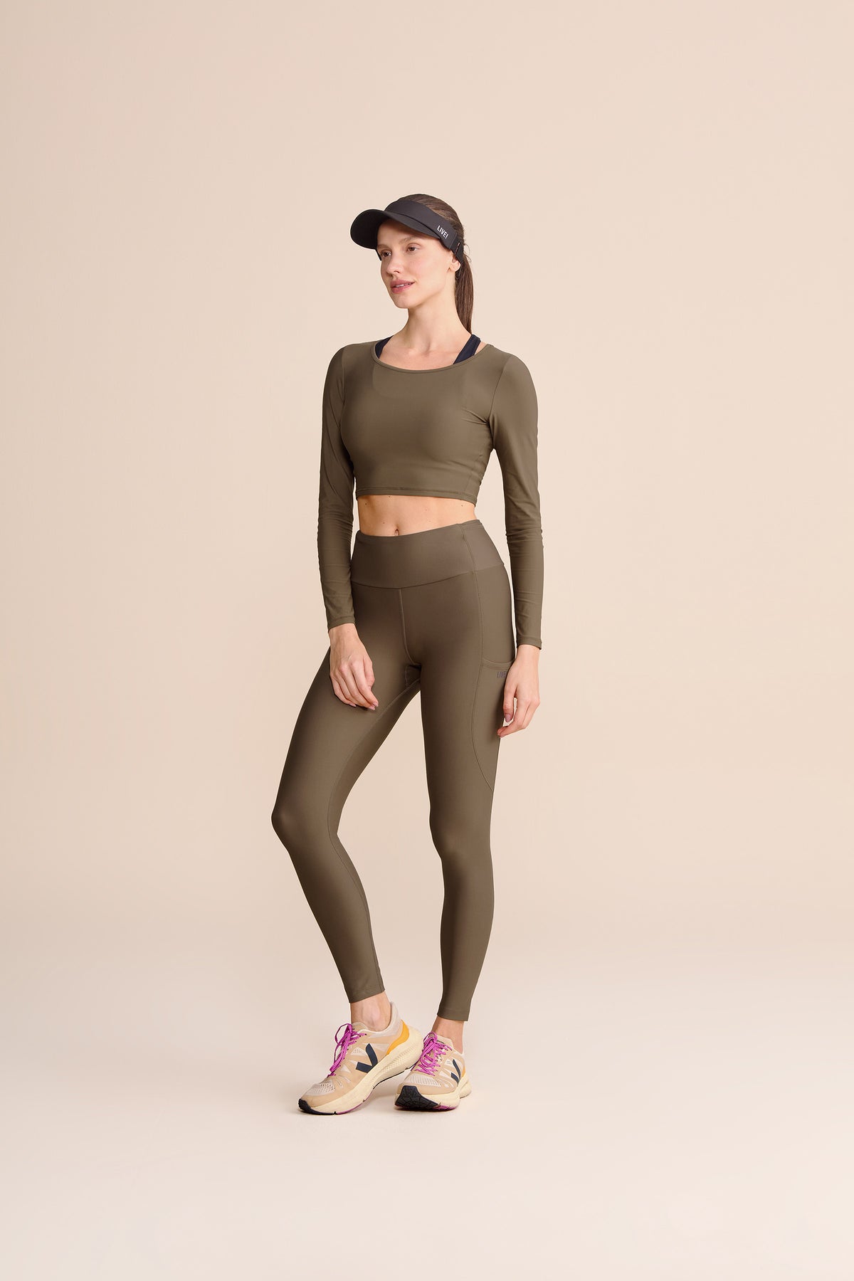 Harmony Crop Long-Sleeve Top