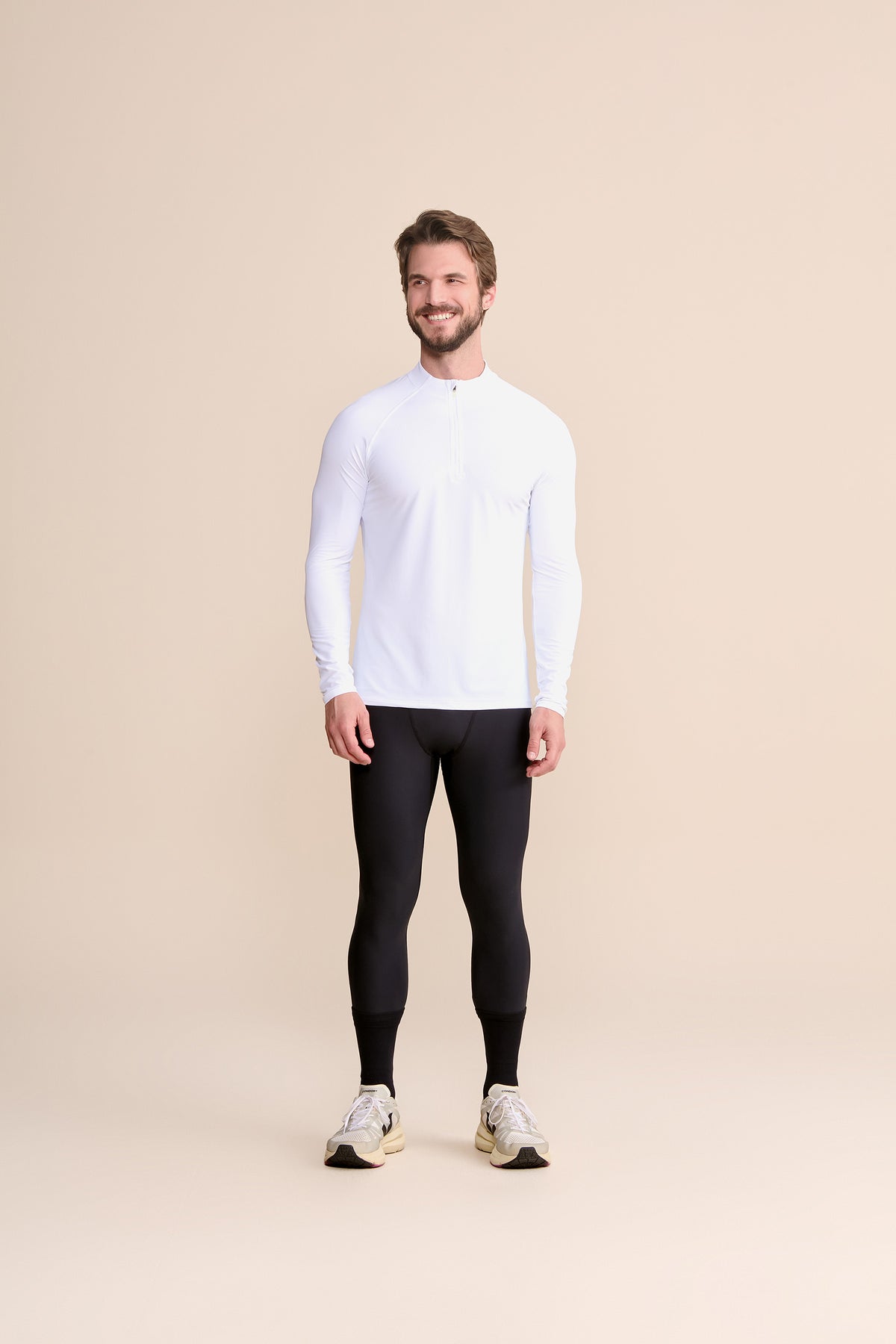 Harmony Long Sleeve Raglan Zip T-Shirt