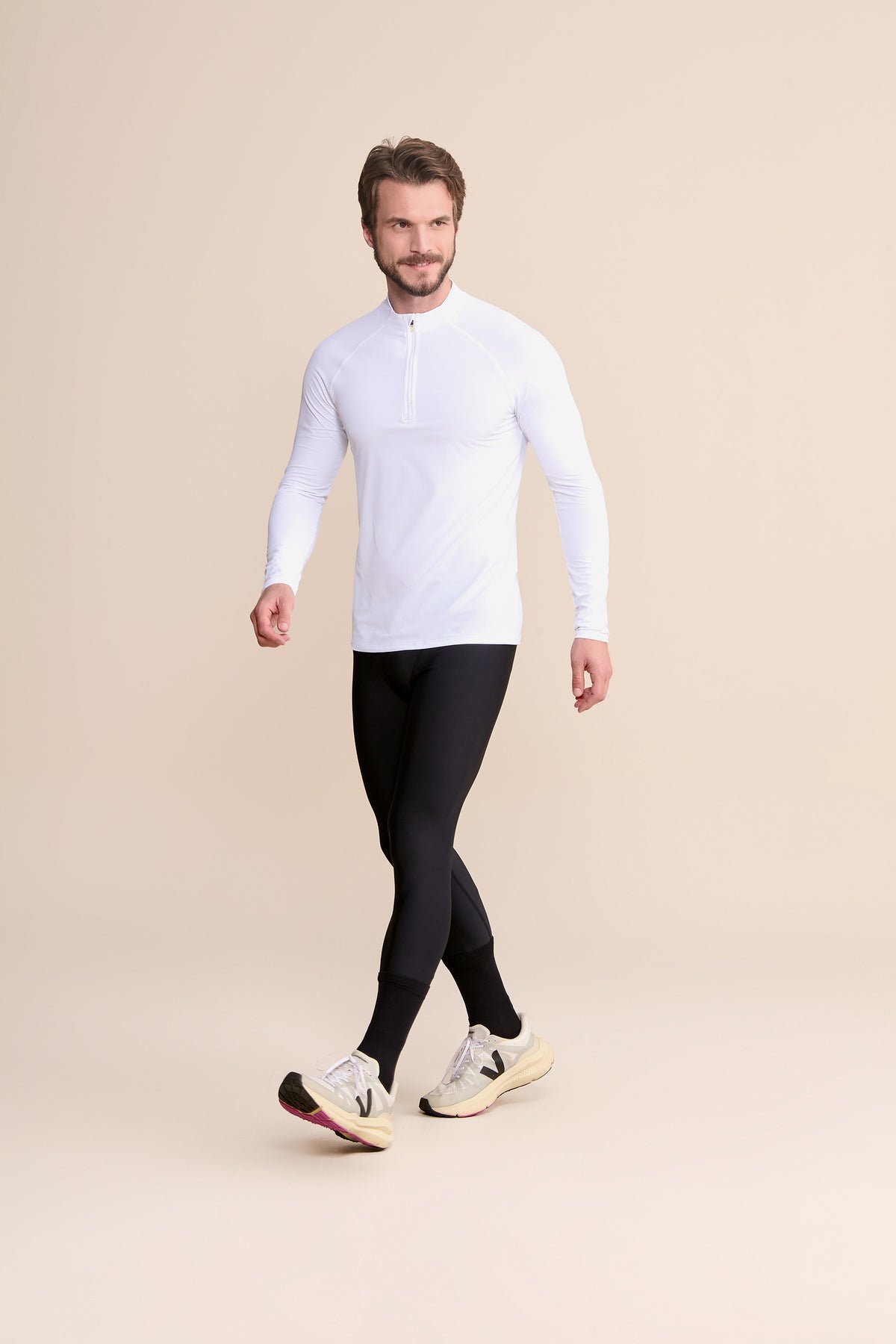 Harmony Long Sleeve Raglan Zip T-Shirt