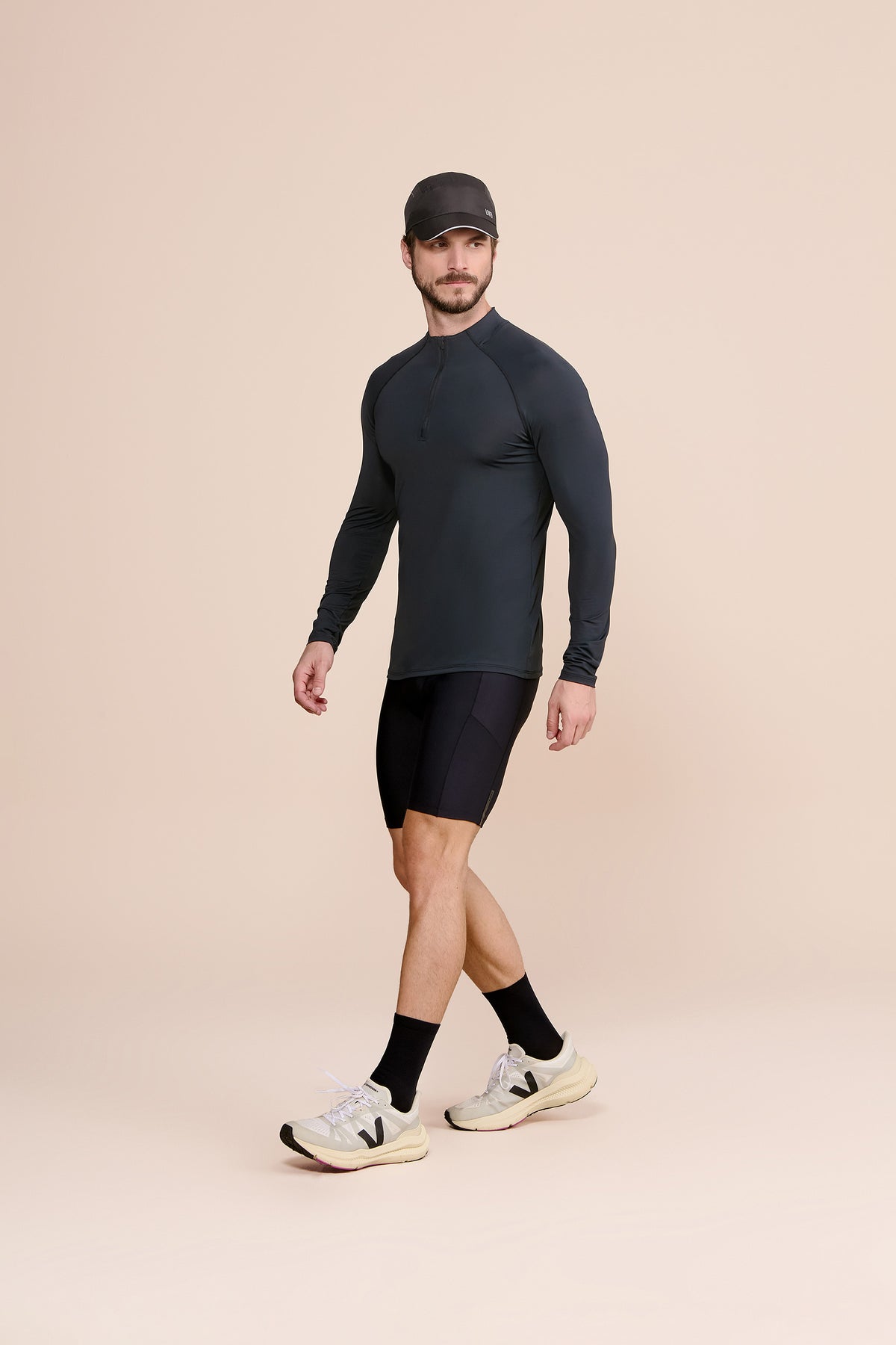 Harmony Long Sleeve Raglan Zip T-Shirt