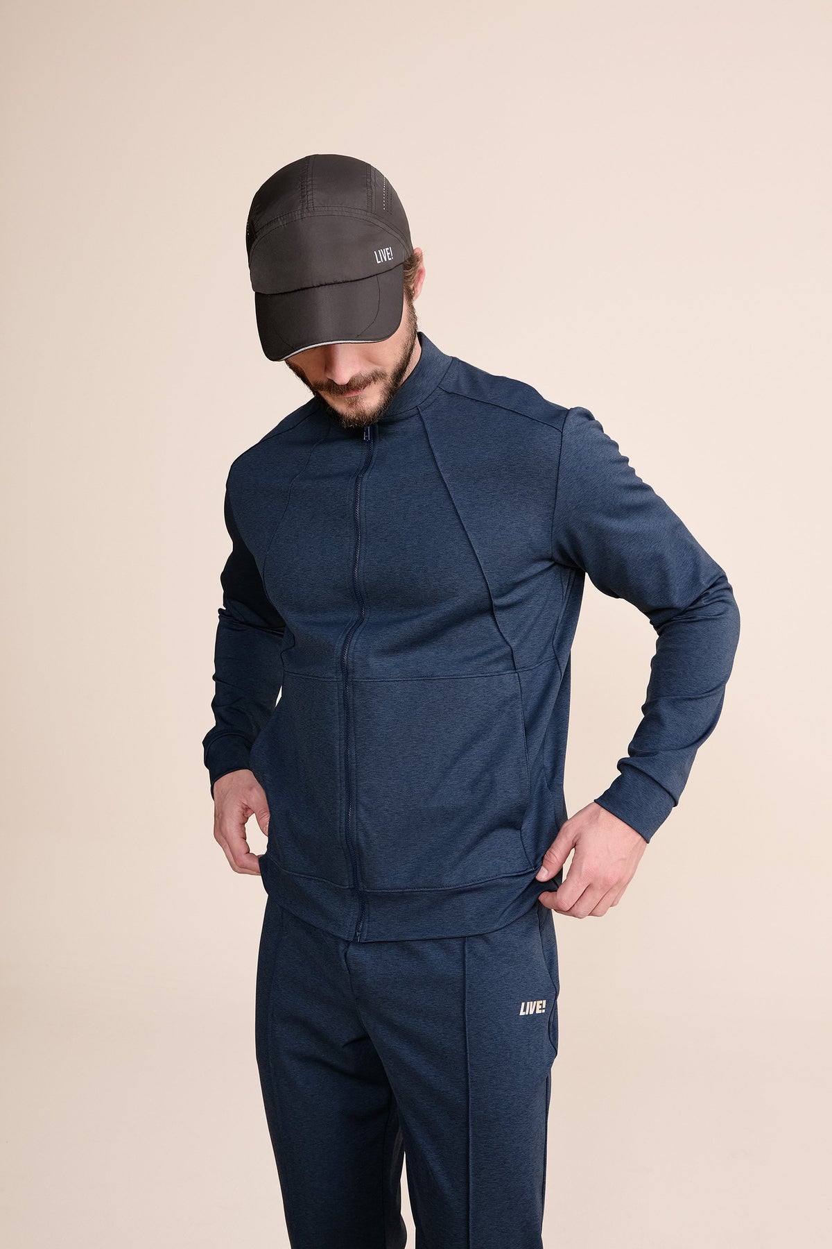 Men’s Soft Blend Bomber Jacket