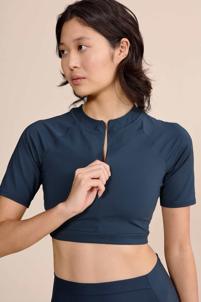 Race Pro® Mesh Cropped Top