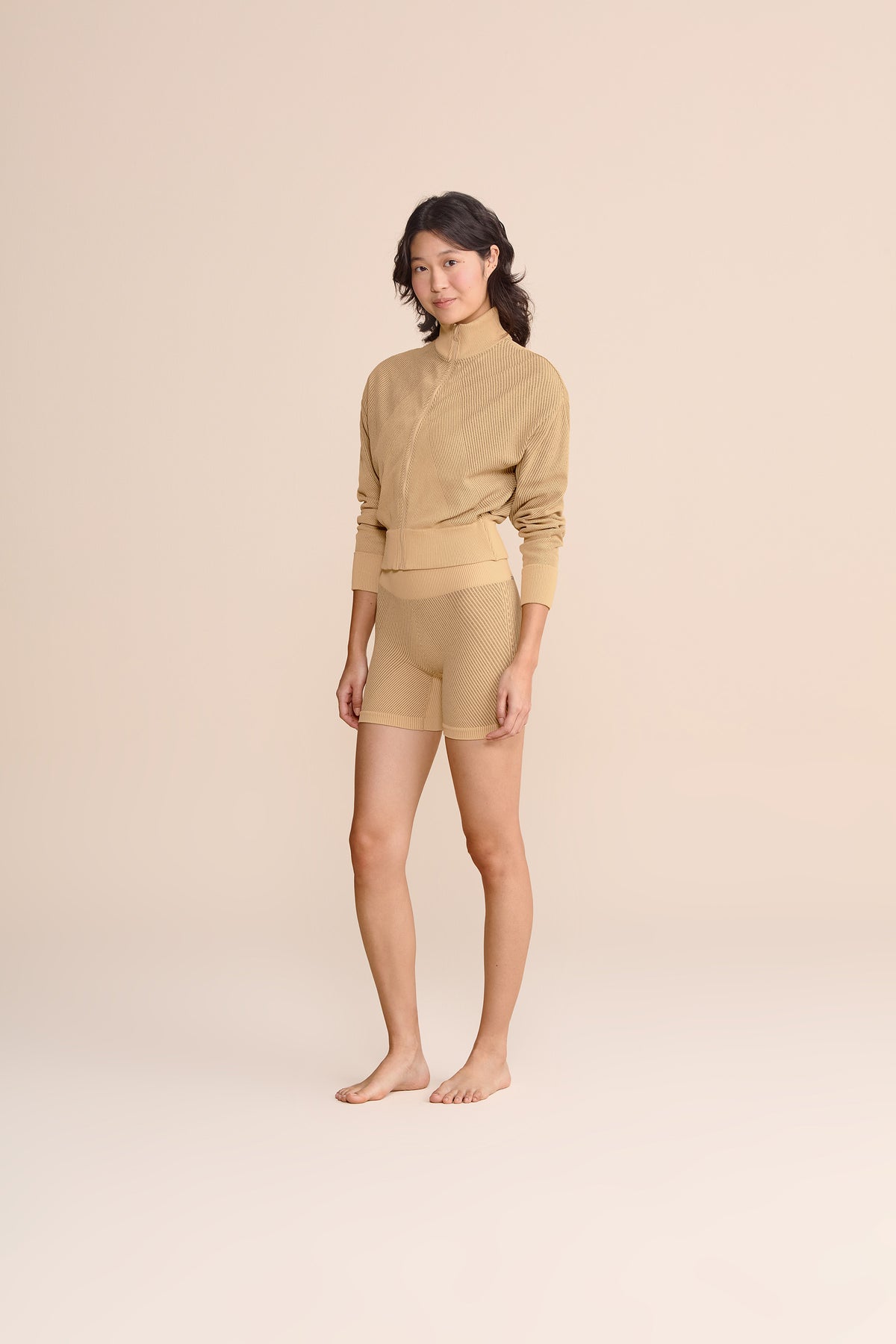 Seamless Diagonal Shorts