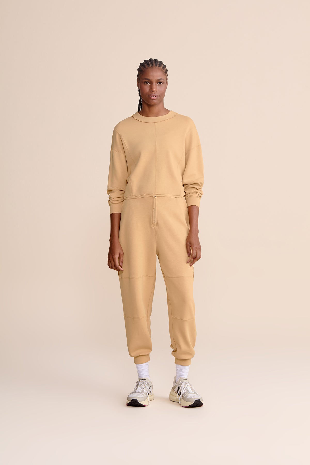 Posh Duo Zip-Back Sweatshirt