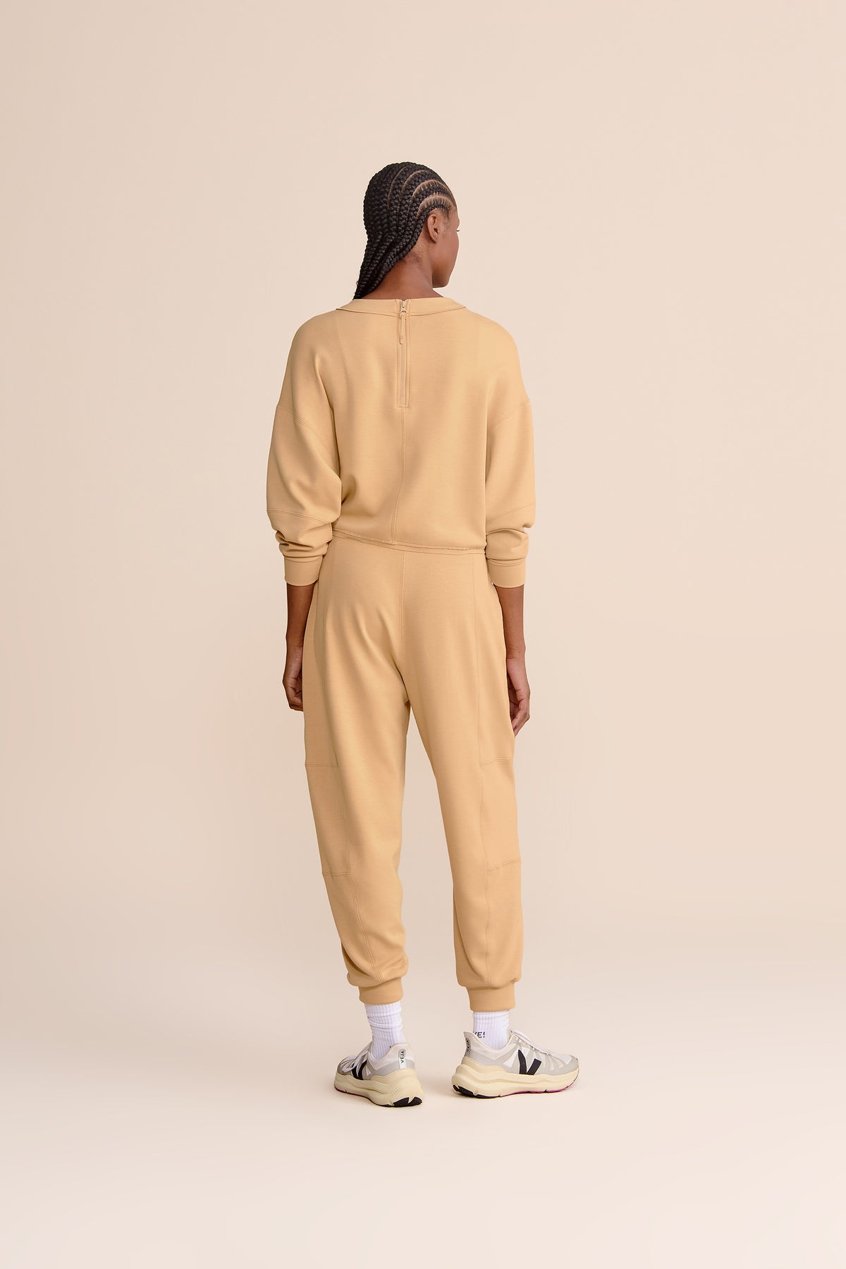 Posh Duo Zip-Back Sweatshirt