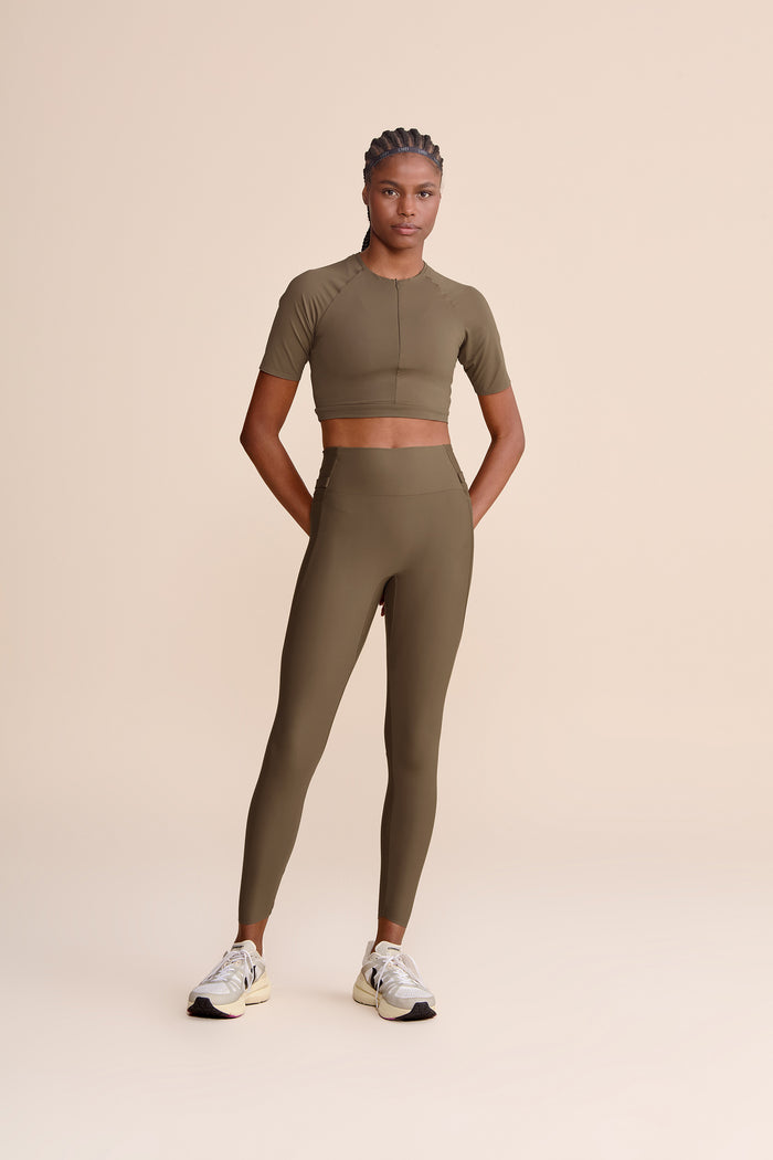 Race Pro® Mesh Cropped Top