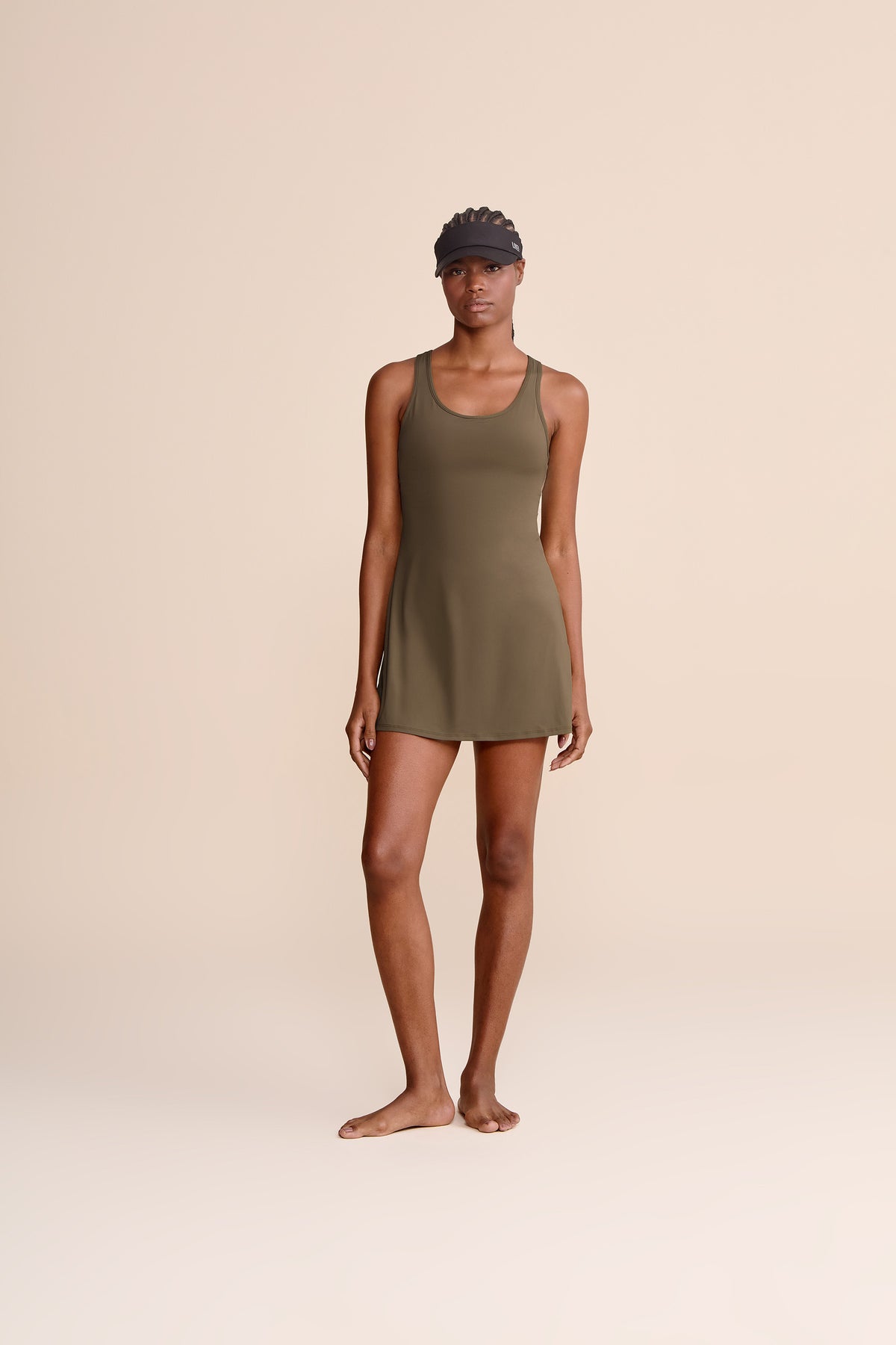 Wide Dress and Shorts Set