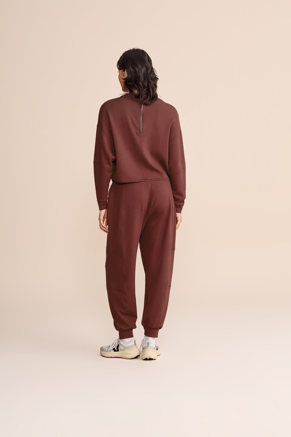 Posh Duo Zip-Back Sweatshirt