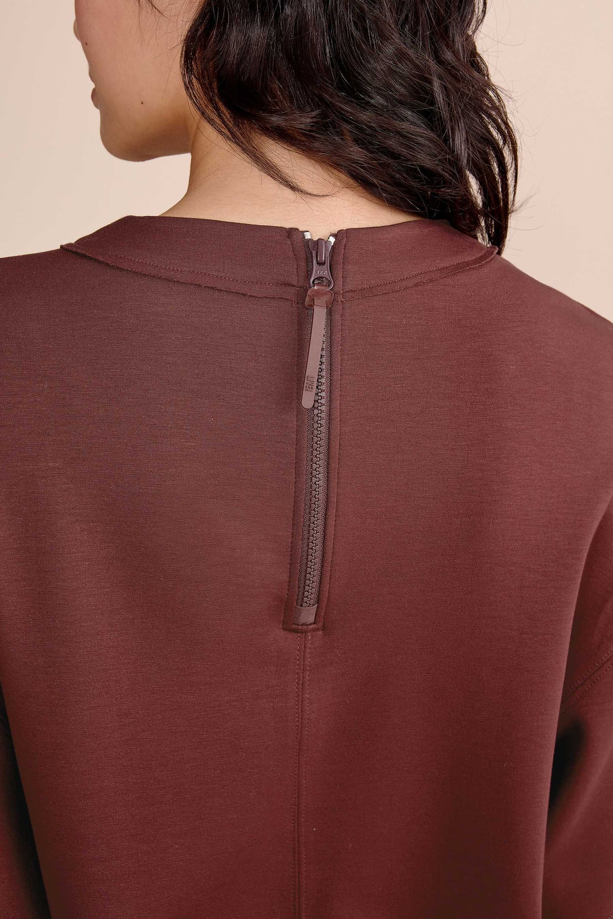 Posh Duo Zip-Back Sweatshirt