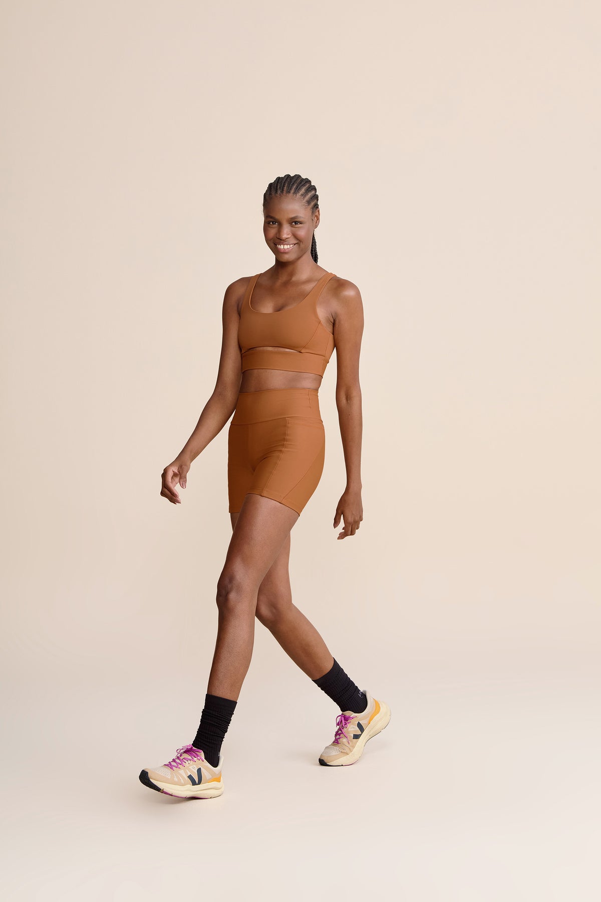 Cut Out Fit Green® Sports Bra