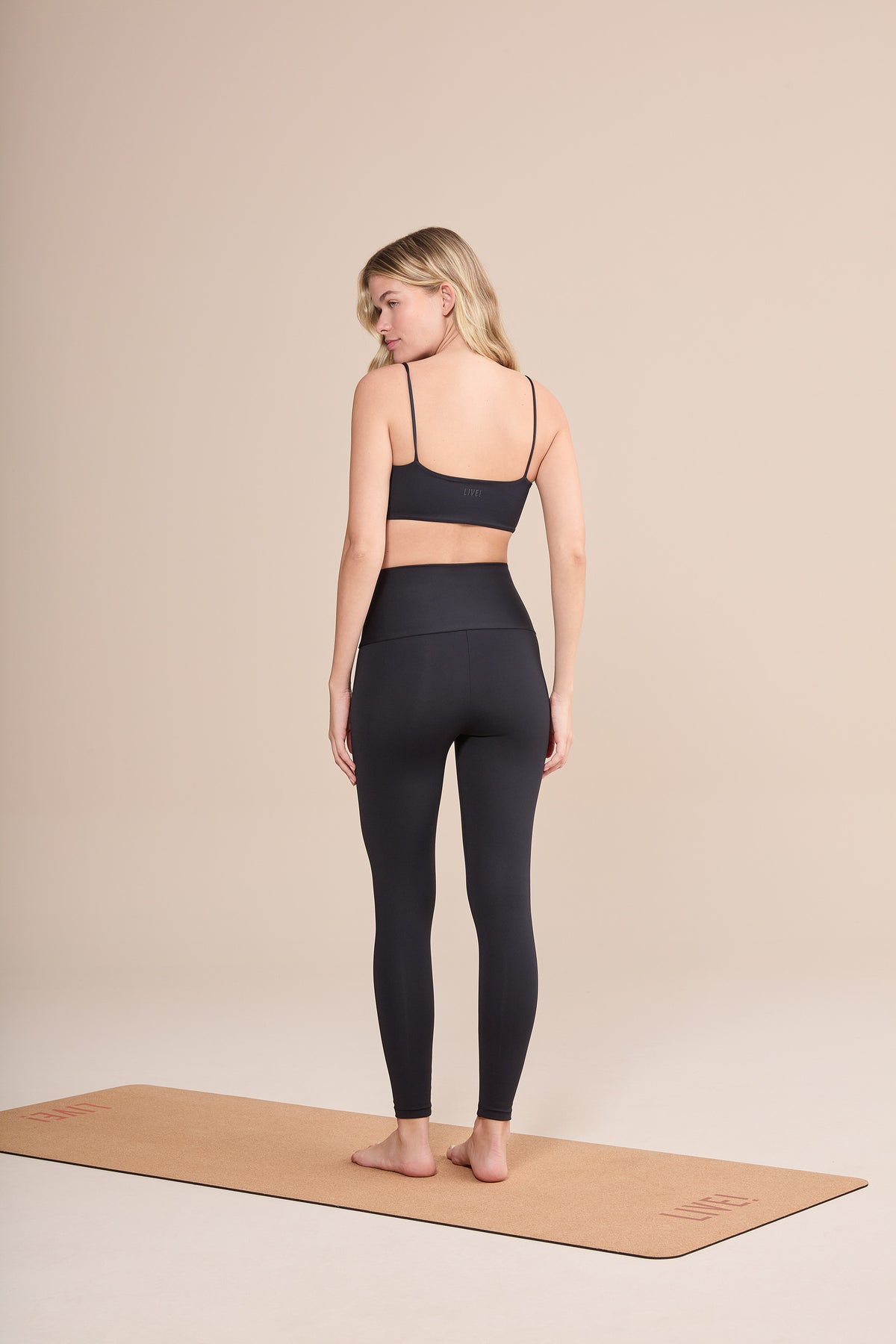 Wide-Waistband ByNature Long Leggings