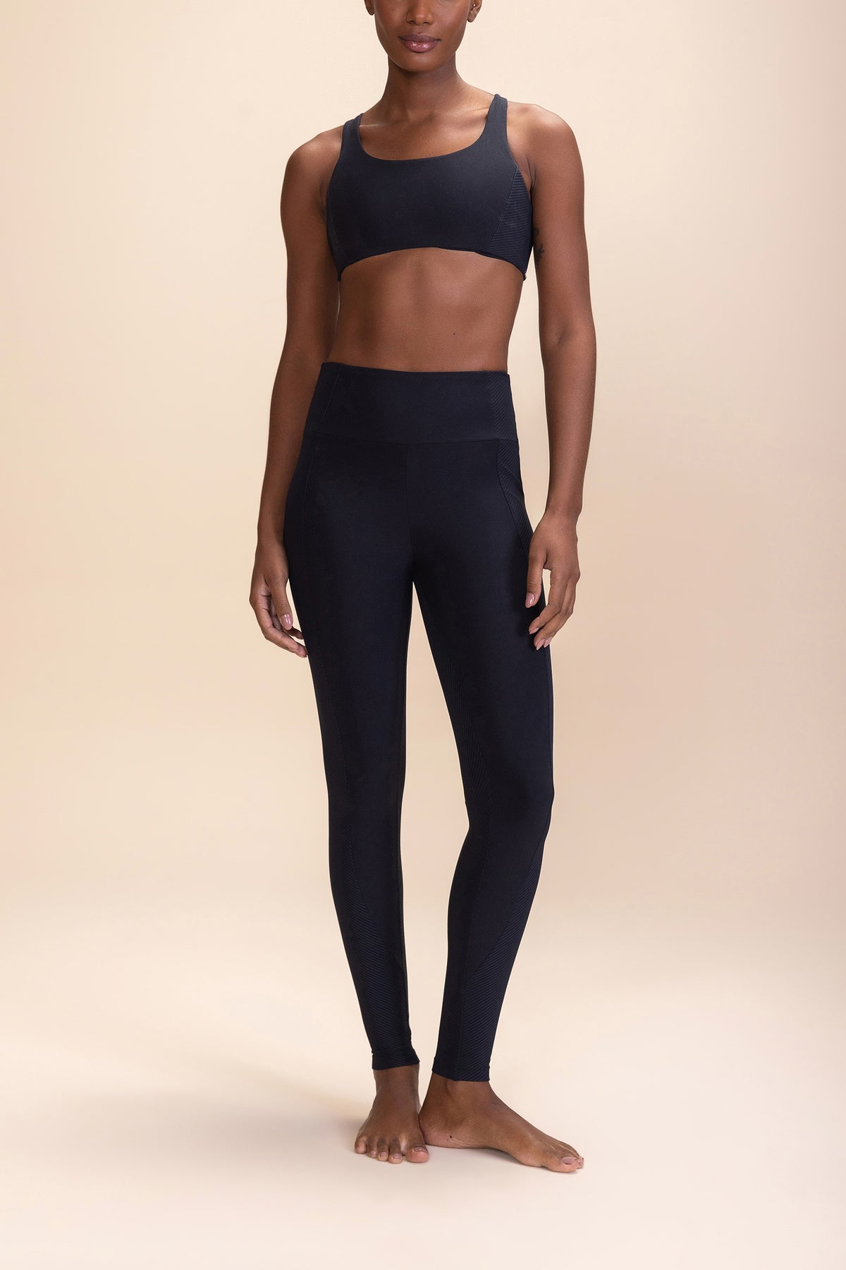 Rib Way Stirrup Leggings