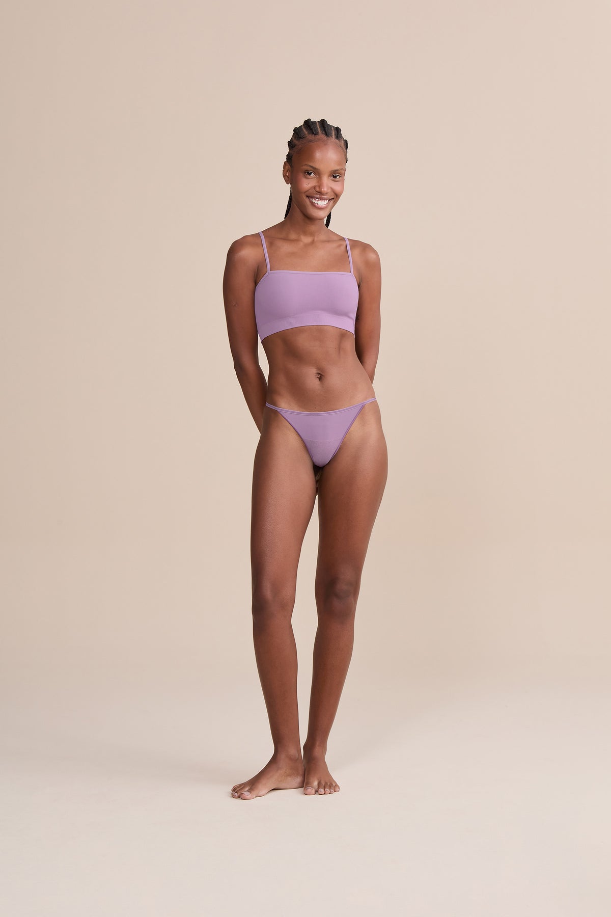 Seamless String Push Thong