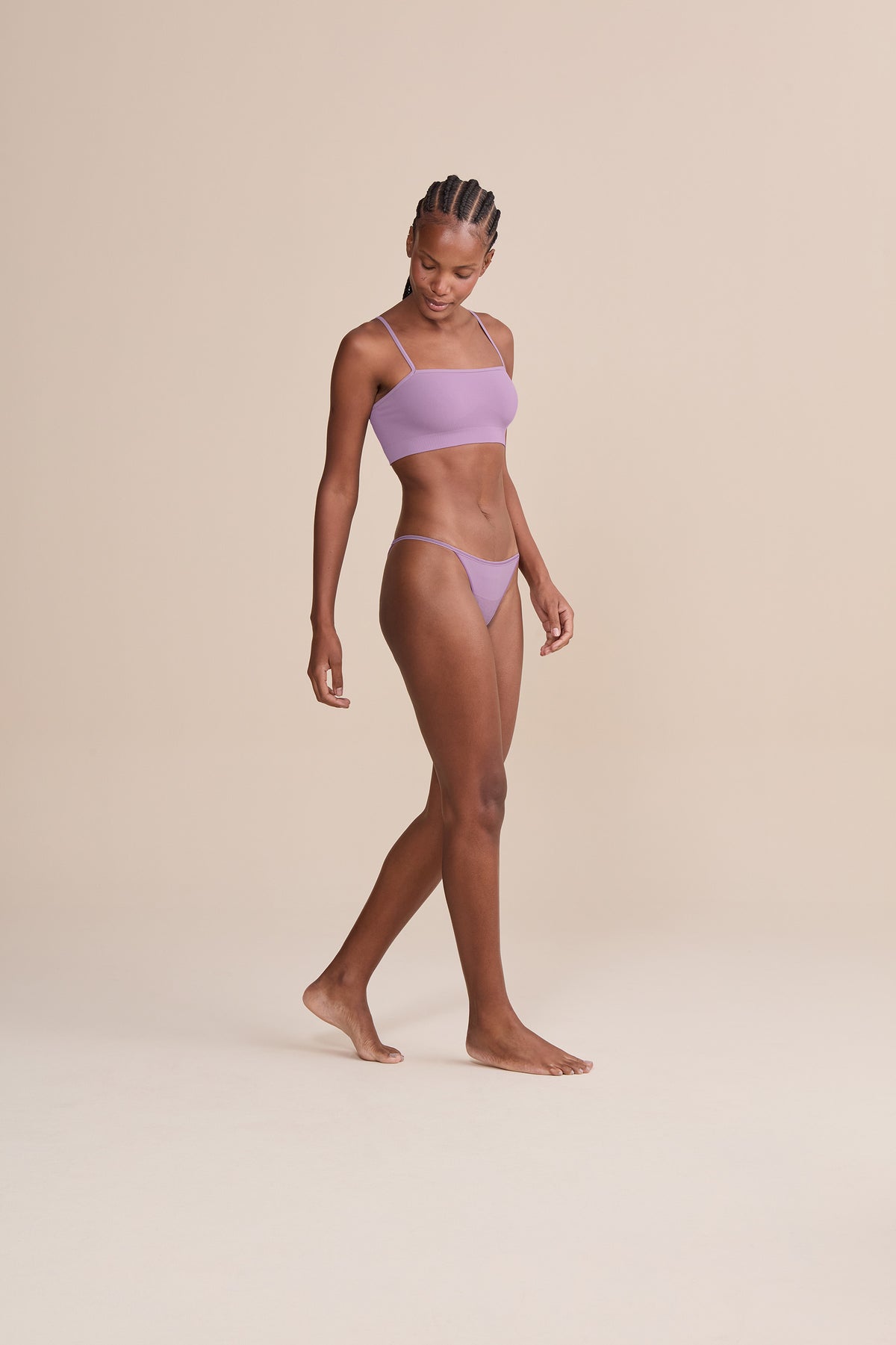 Seamless String Push Thong