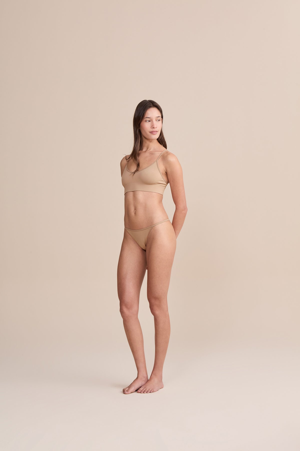 Seamless String Push Thong
