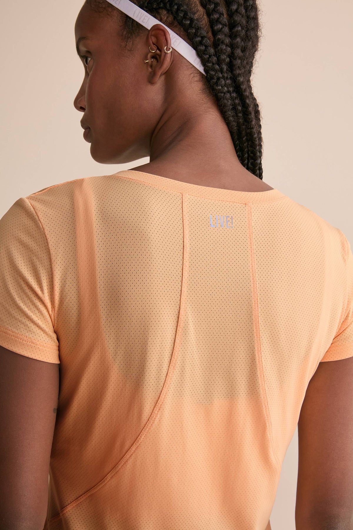 Action Side V-Neck T-Shirt