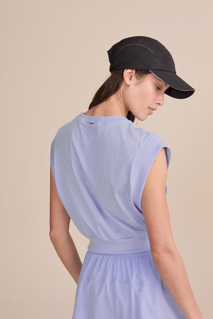 Soft Pima Cropped Tank Top