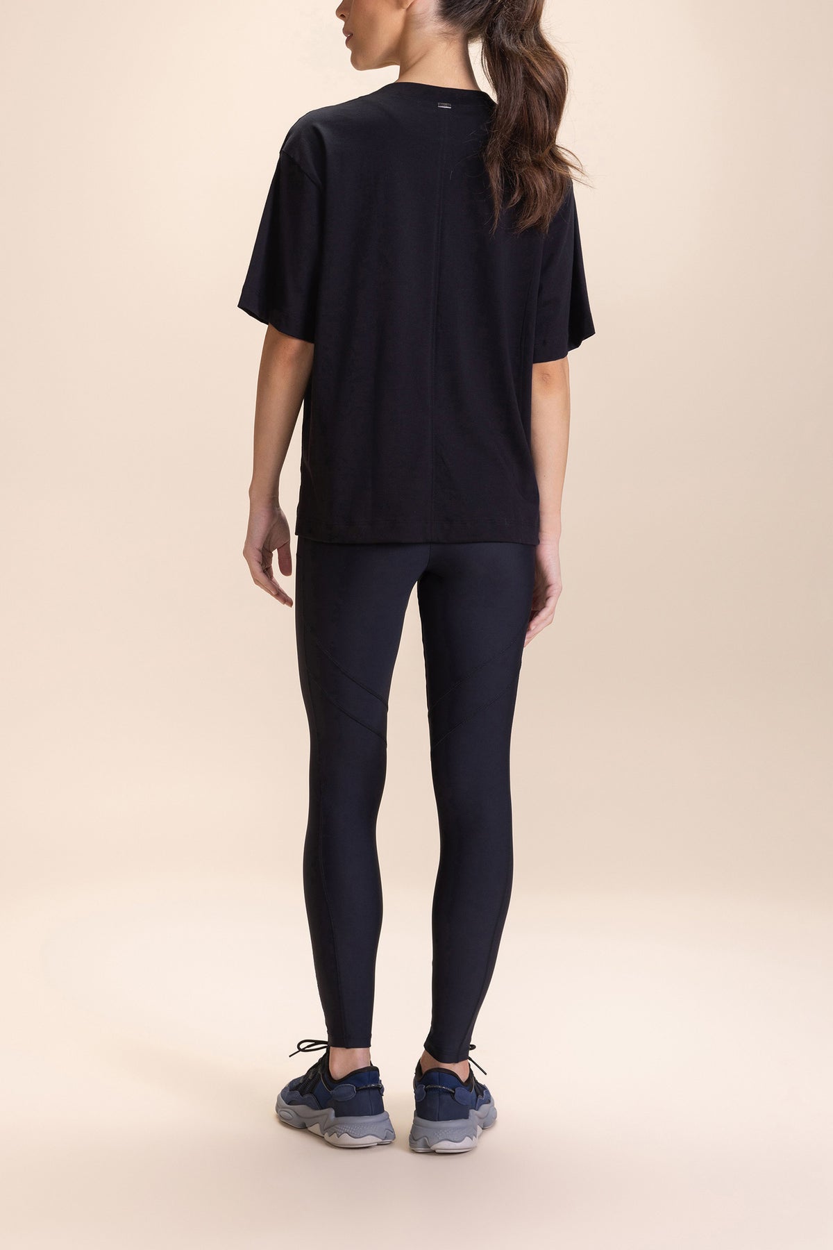Pima Cotton Half-Knit T-Shirt