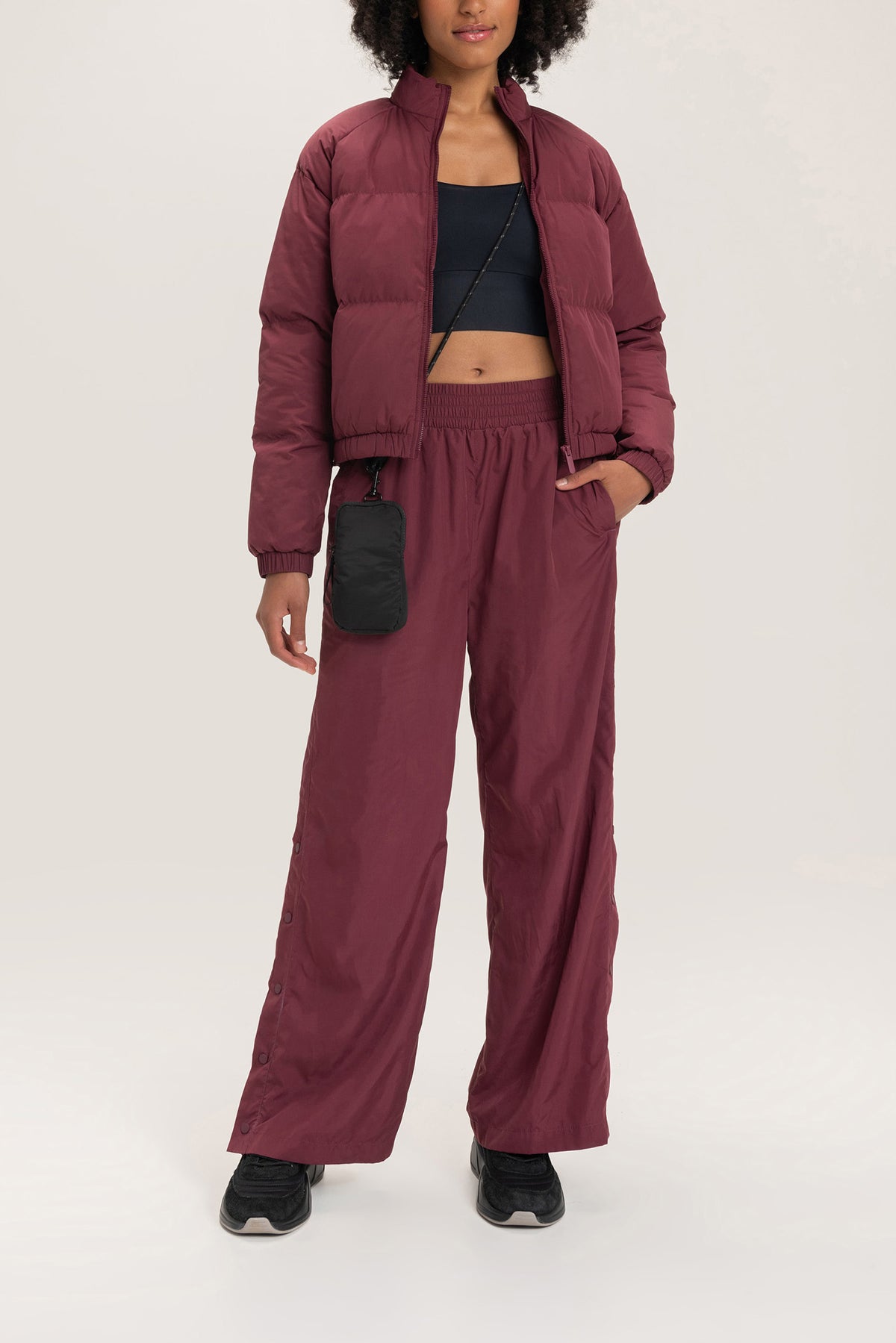 Side Puffer Pants