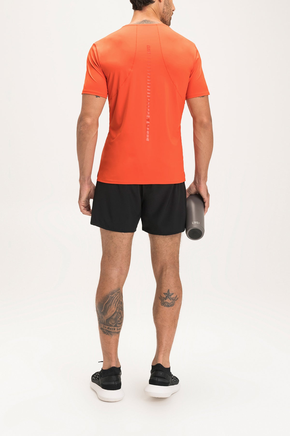 Men L! Green Fit T-Shirt