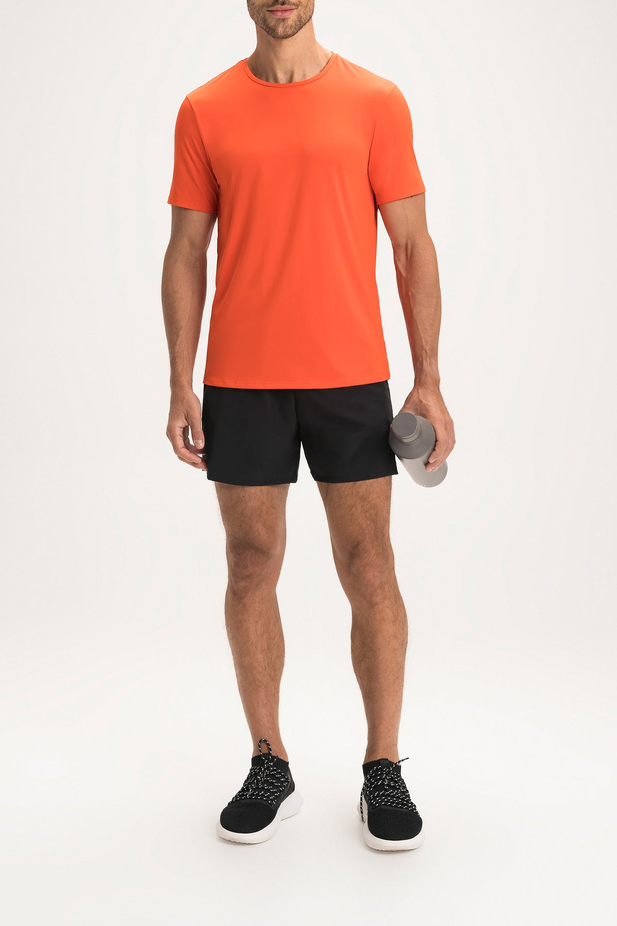 Men L! Green Fit T-Shirt