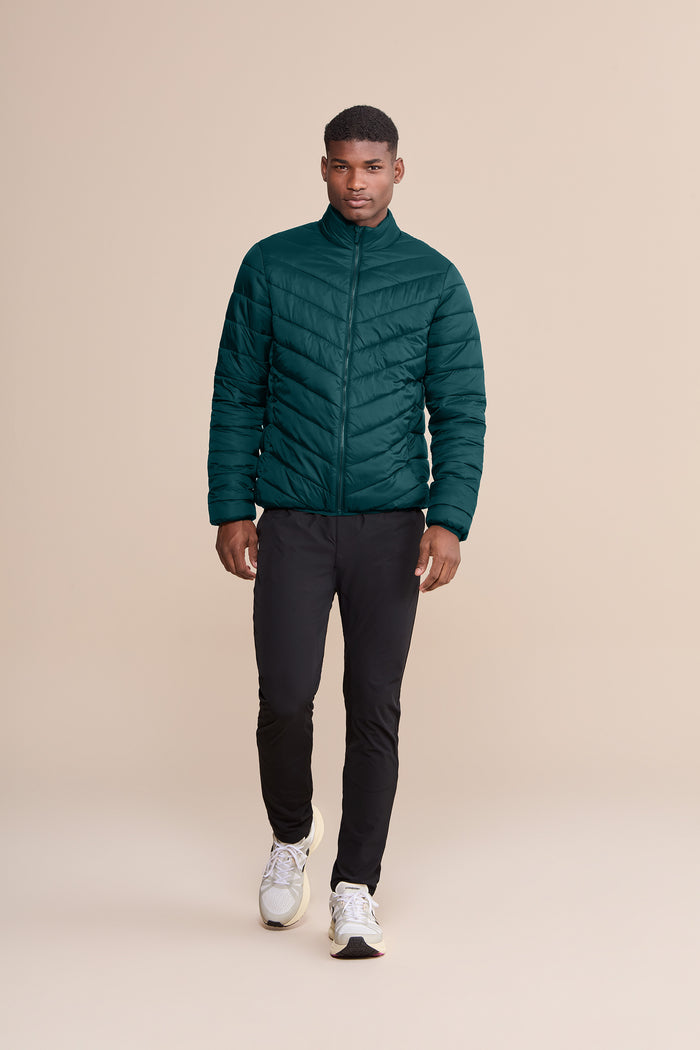 Fresh Nylon Men's Puffer Jacket