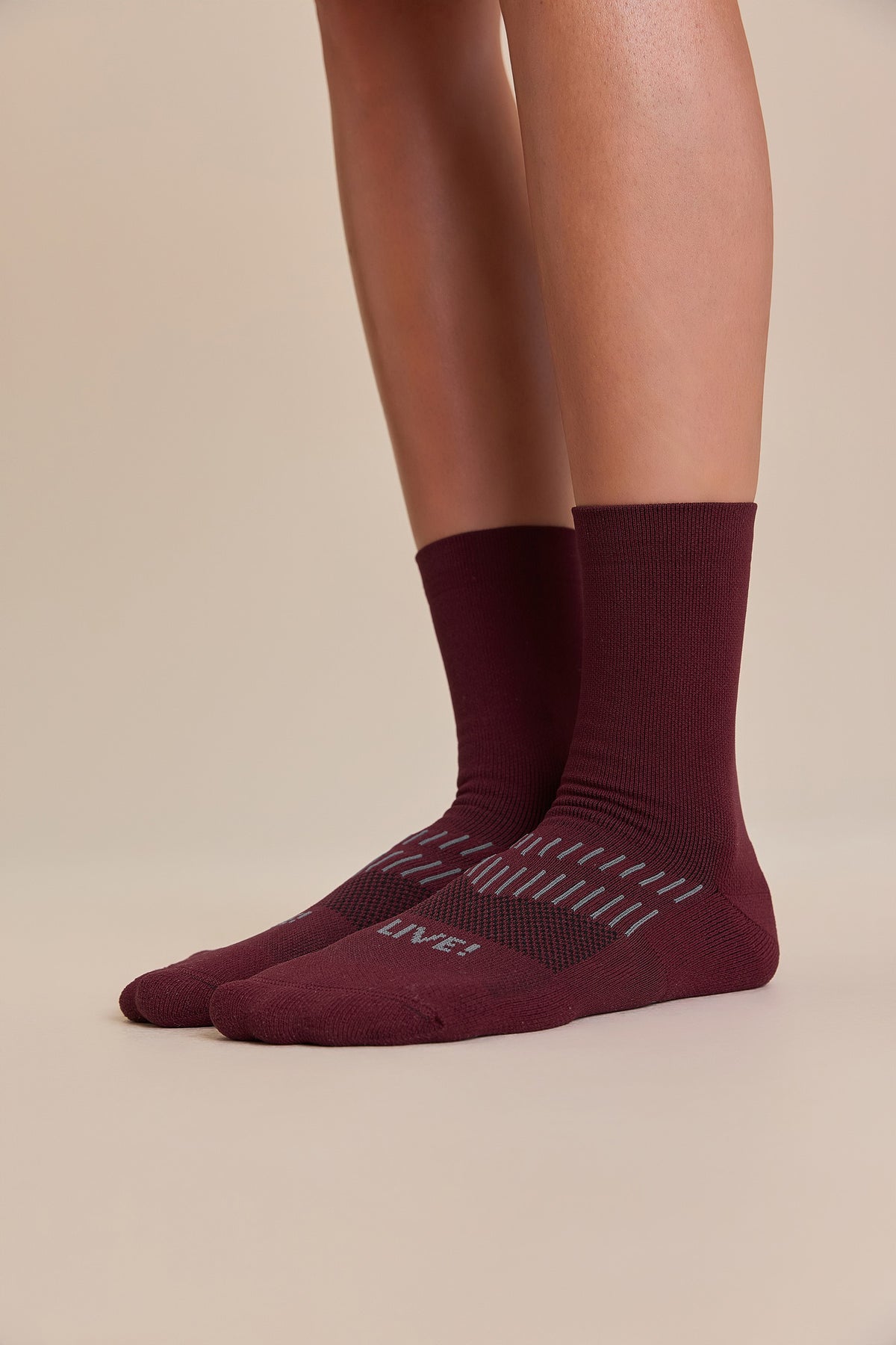 Unissex Reflex Run Long Socks
