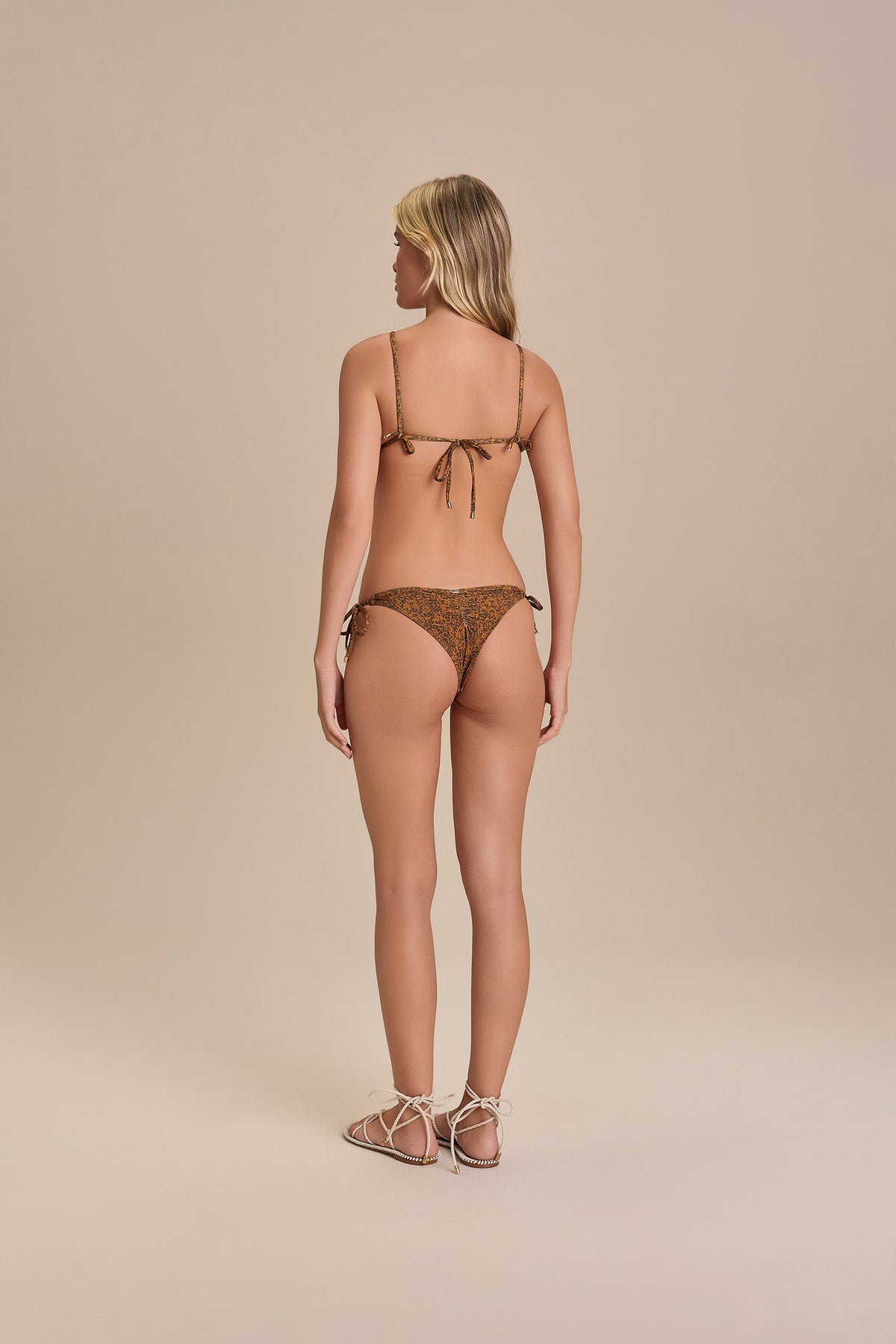 Savanna Triangle Bikini Top