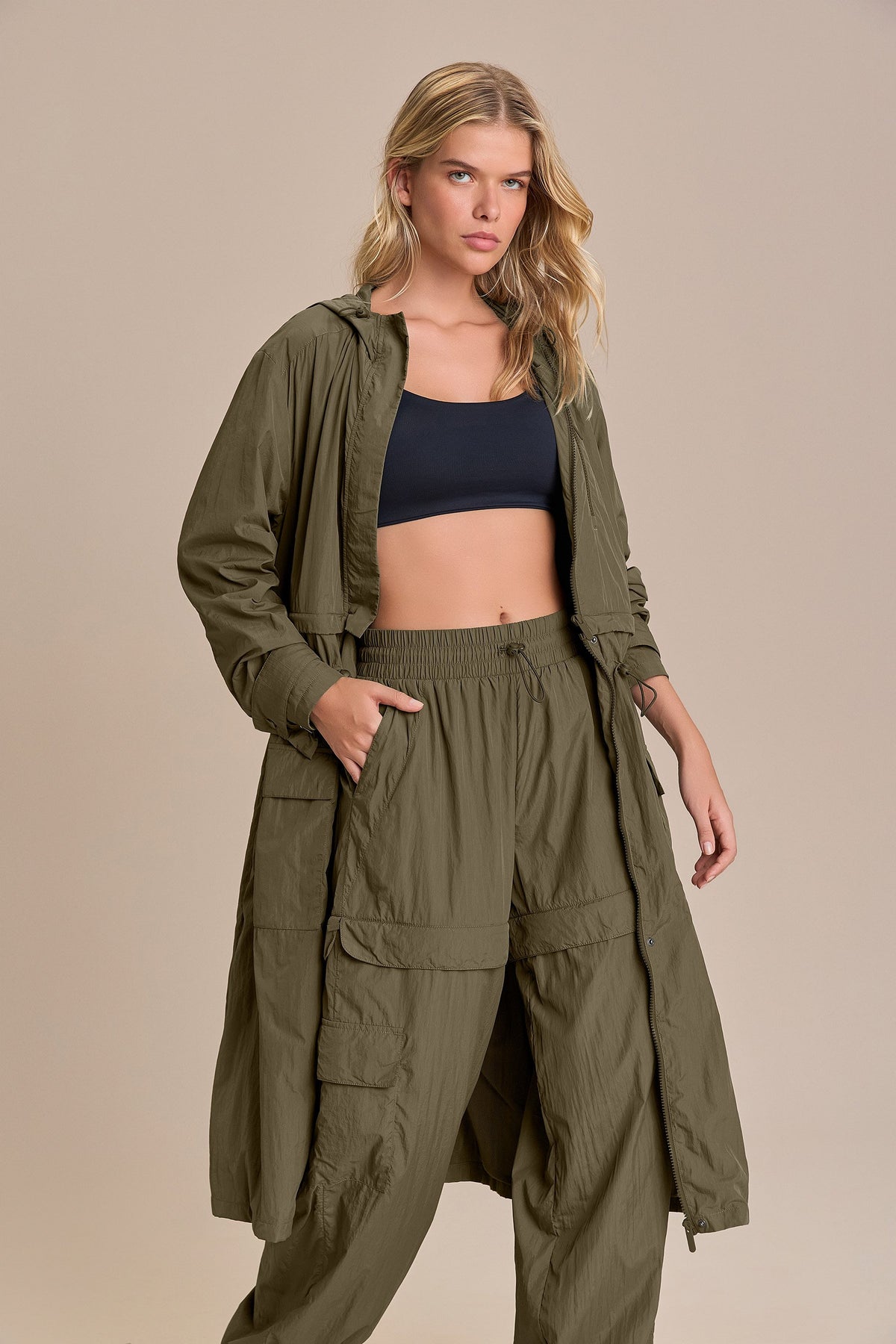 Multi Nylon Sportif Parka