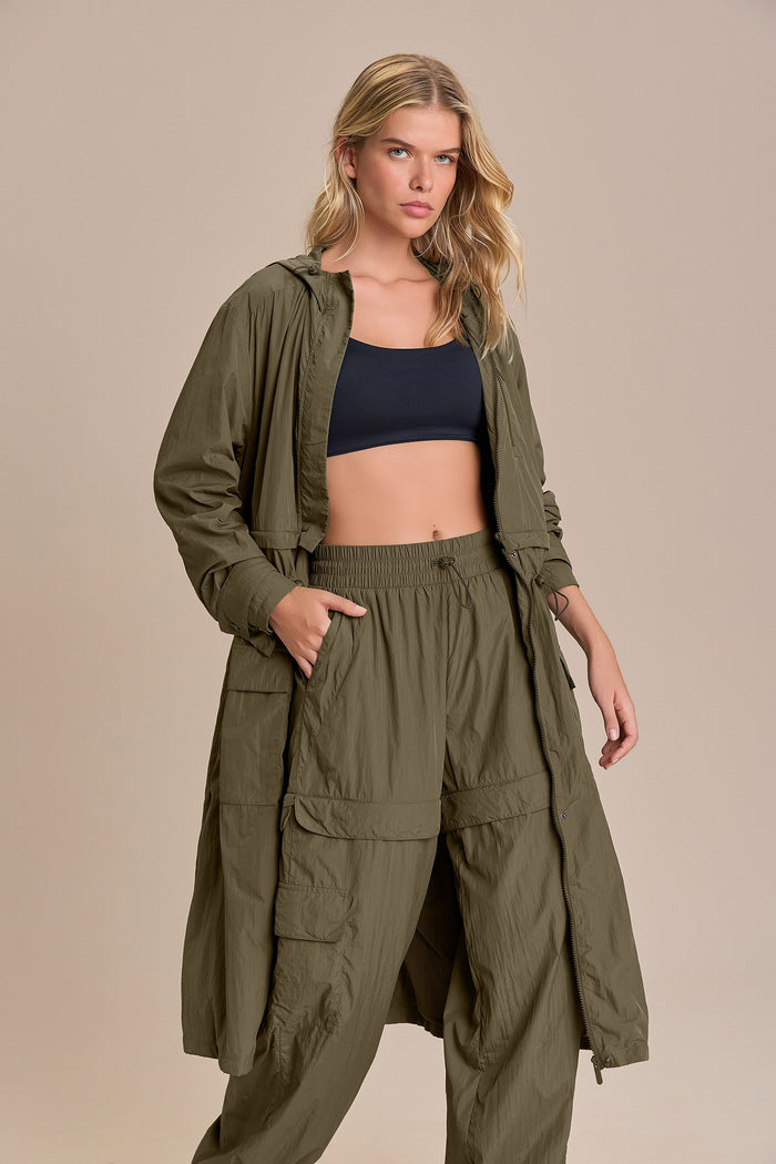 Multi Nylon Sportif Parka