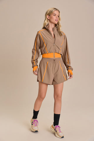 Mix Sportif Contrast Shorts