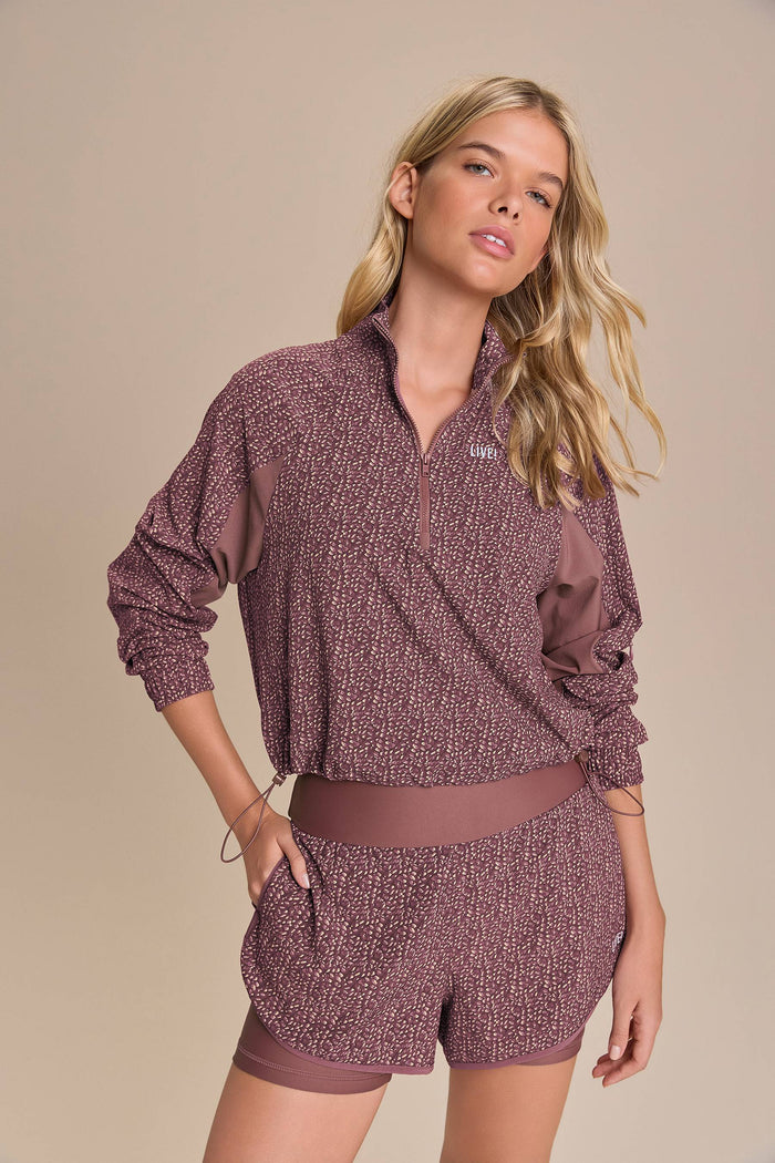 Dryside Dapple Zip SweatShirt