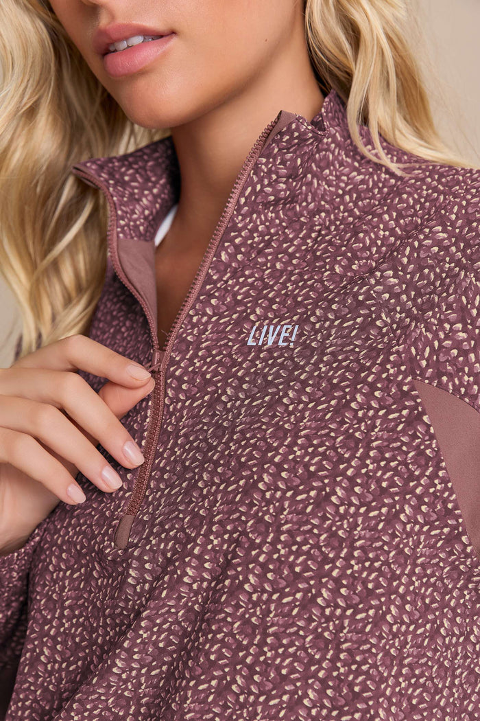 Dryside Dapple Zip SweatShirt