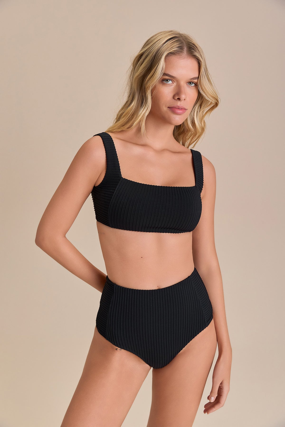 Tide Straight Bikini Top