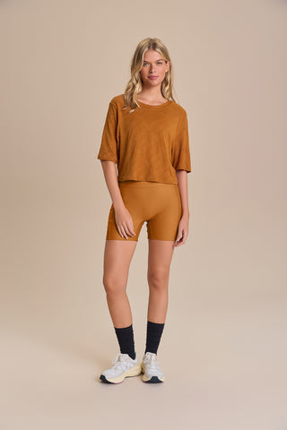 LIVE! Mesh Jacquard Top