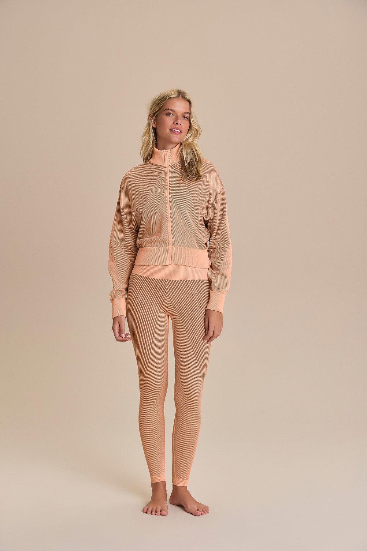 Seamless Diagonal Long Leggings