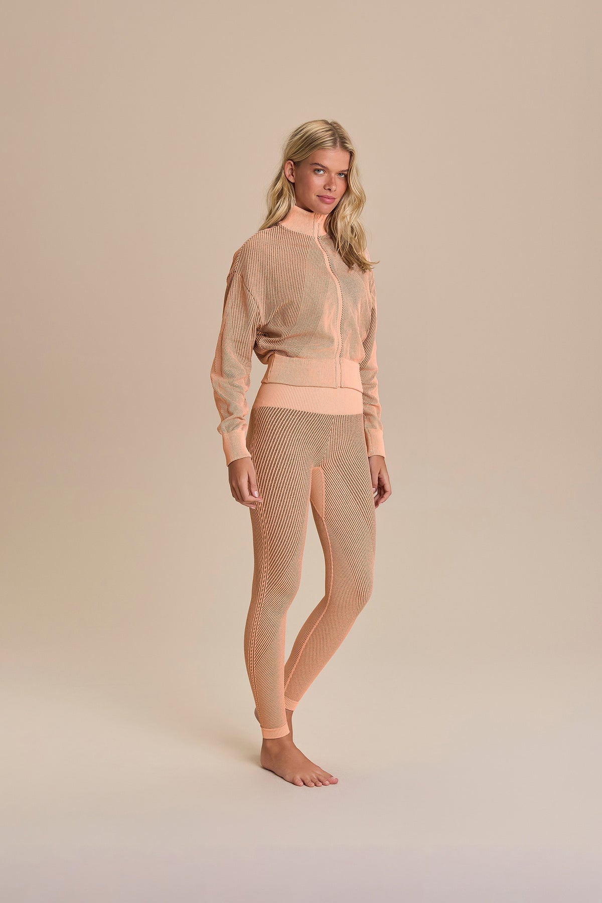 Seamless Diagonal Long Leggings