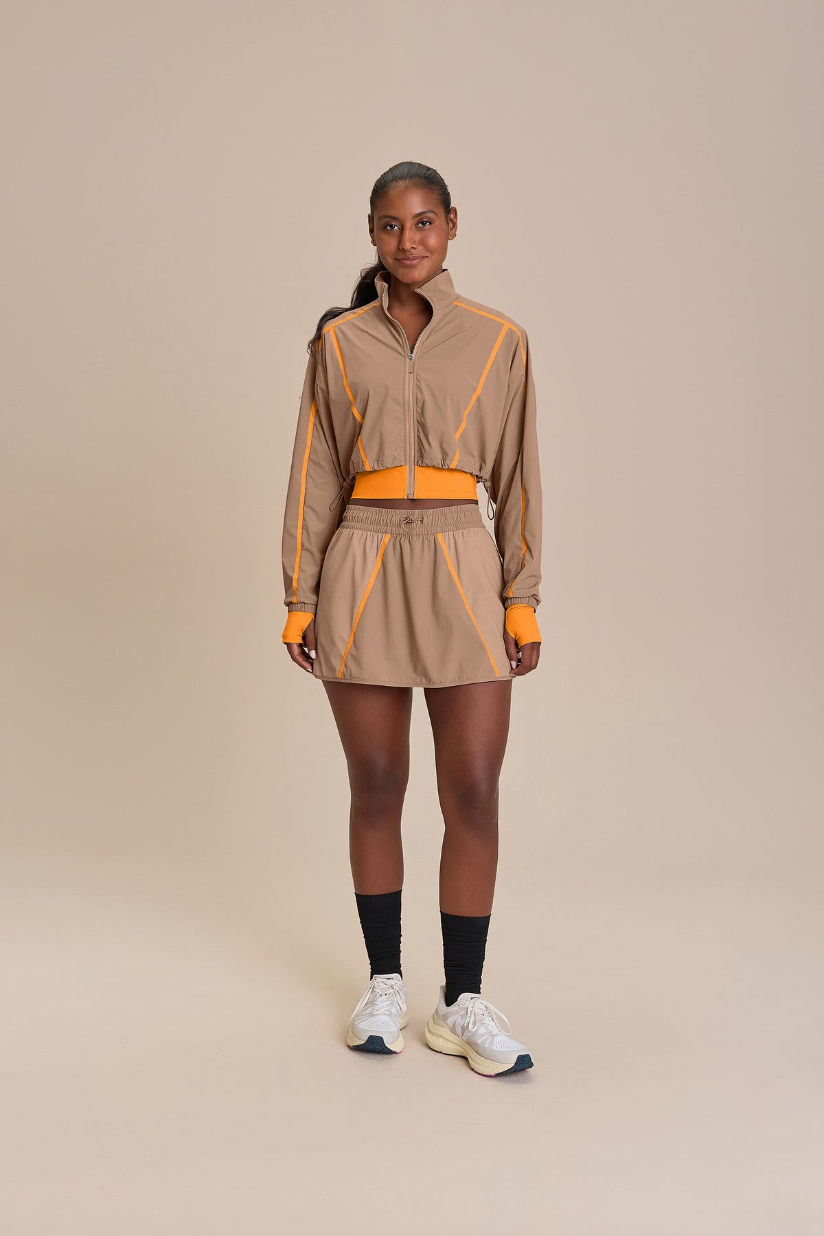 Mix Sportif Contrast Skirt