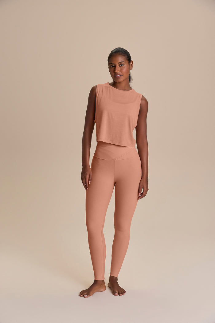 Cross Front Active® Long Leggings