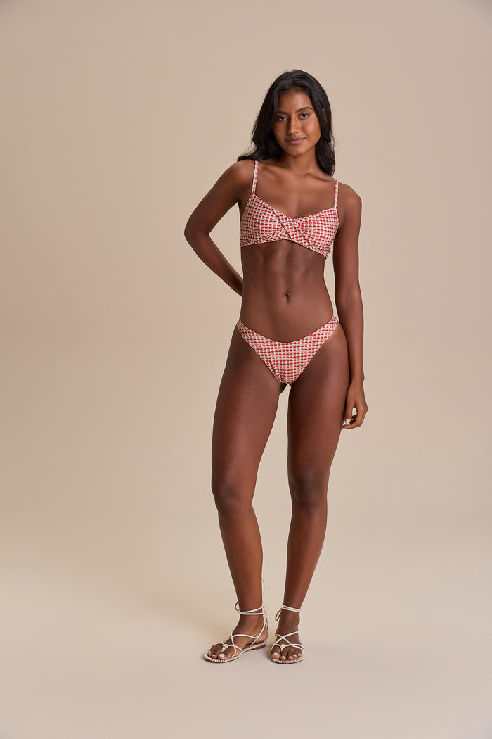 Sand Dunes High Leg Bikini Bottom