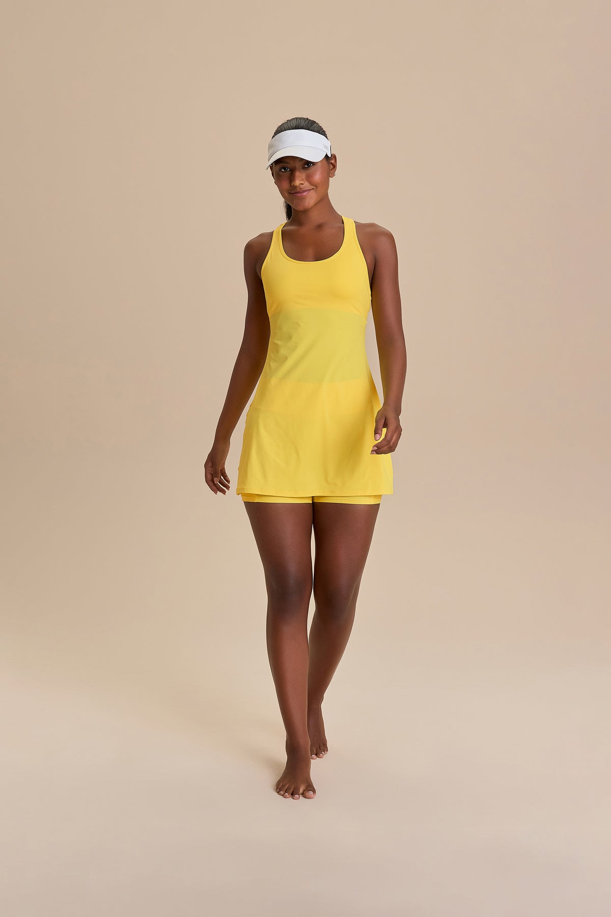 Wide Dress and Shorts Set