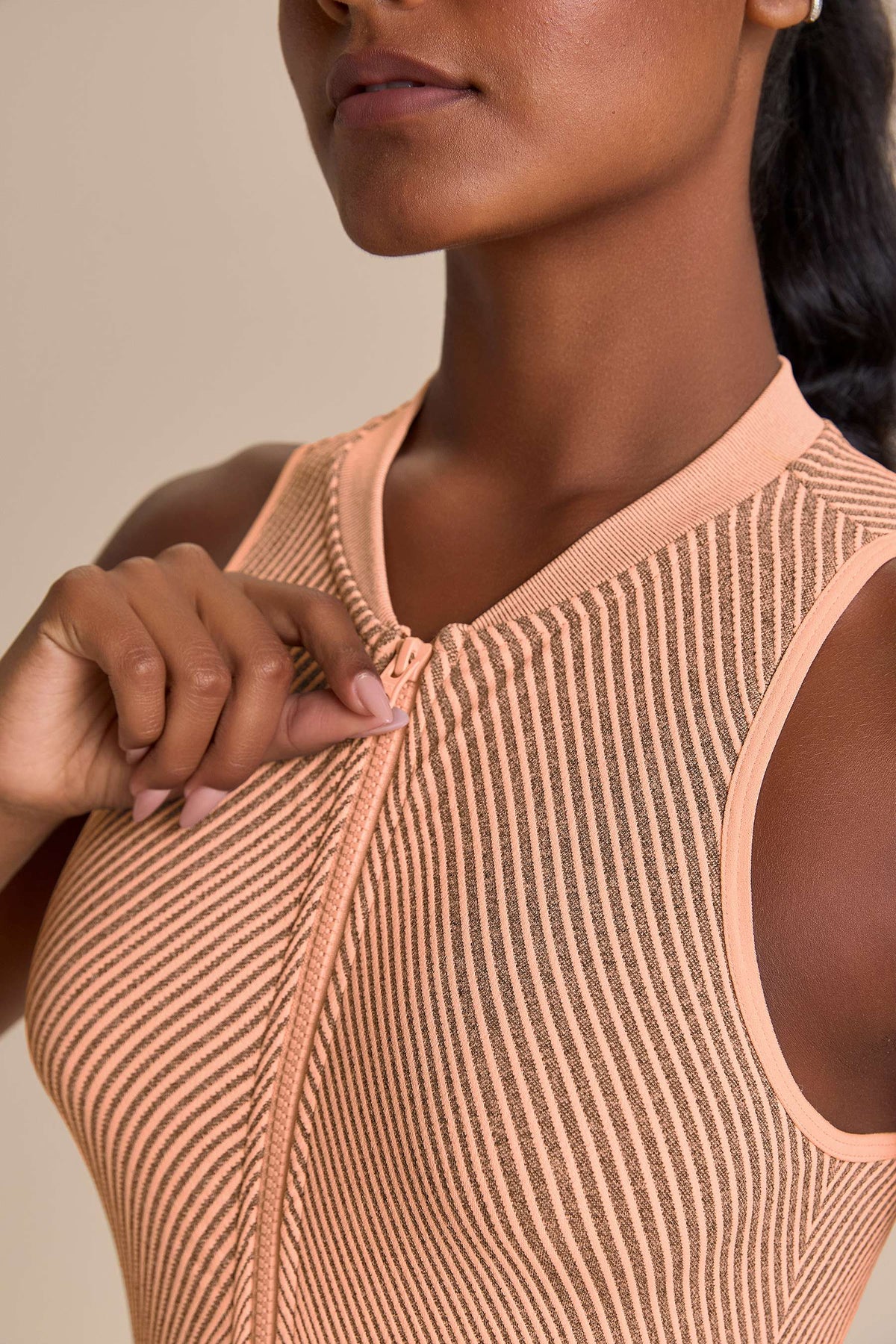 Seamless Diagonal Onesie