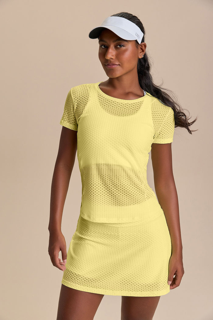 Run Texture Short Sleeve Tee